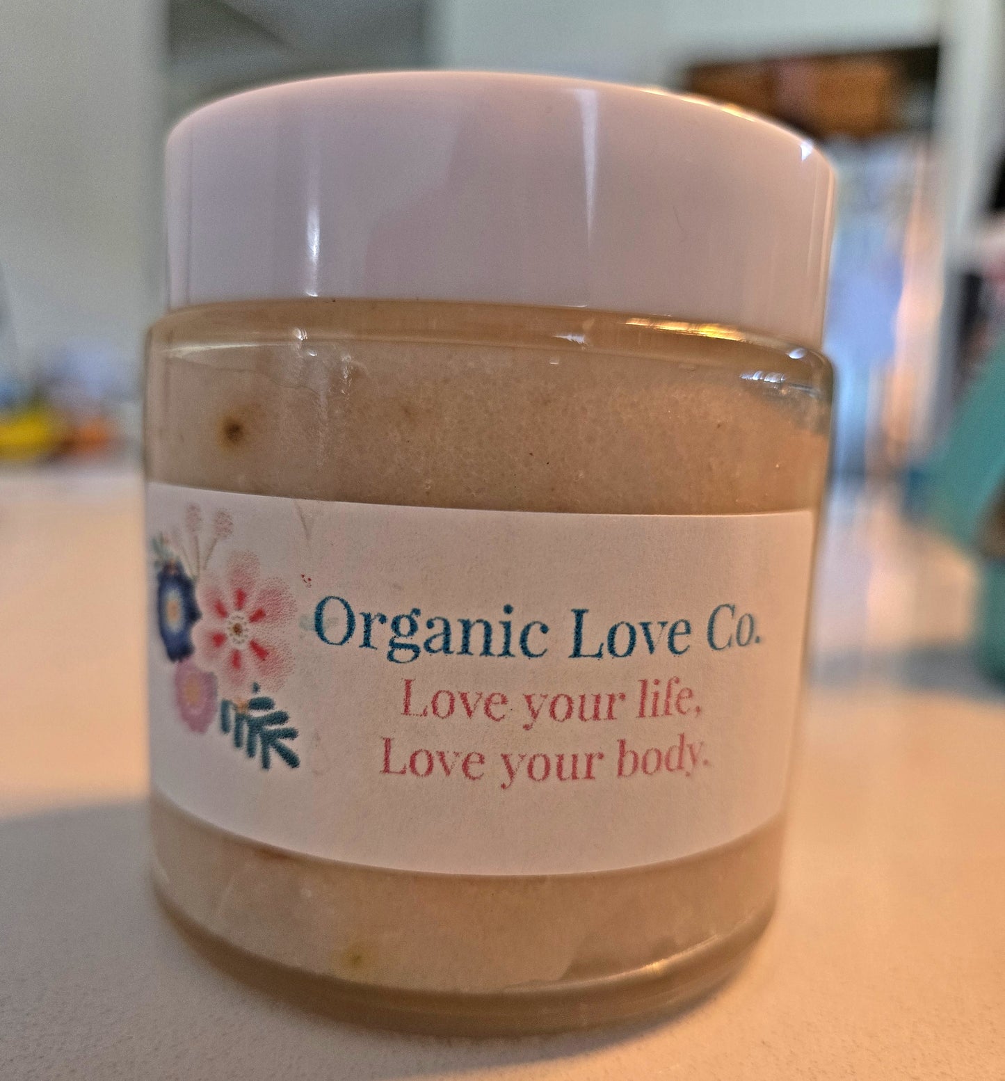 Organic body scrub
